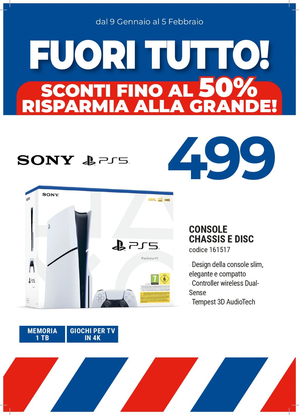 PS5 CHASSIS E DISC 1TB